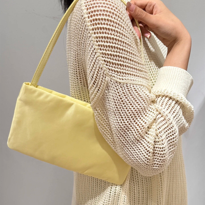 COS尼龙单肩包腋下手提包信封包