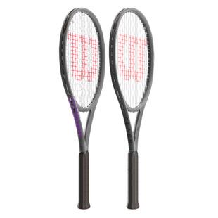 代购Wilson Clash 100L V2威尔胜定制款灰紫色网球拍DIY男女实战