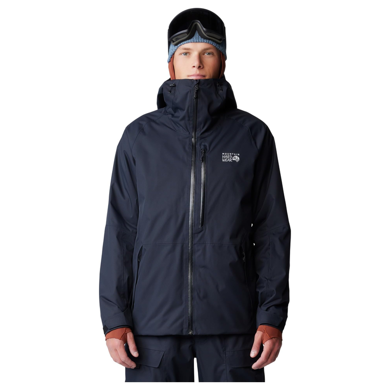 代购Mountain hardwear山浩男士冲锋衣防水防风透气户外夹克连帽