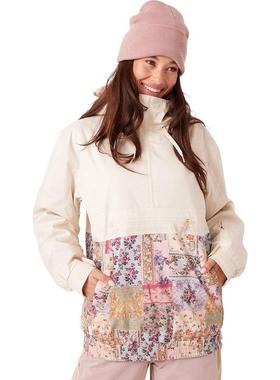 代购ROXY女士户外风衣防水保暖透气滑雪服连帽长袖夹克