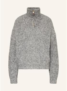 代购bash女士毛衣保暖透气羊驼加厚秋冬日常针织爆款简约