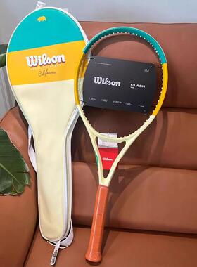 代购Wilson Clash 100 V2威尔胜加州限定网球拍时尚城市系列专业