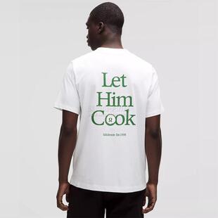 代购lululemon Heavyweight 男子高尔夫球运动T恤短袖衫百搭简约