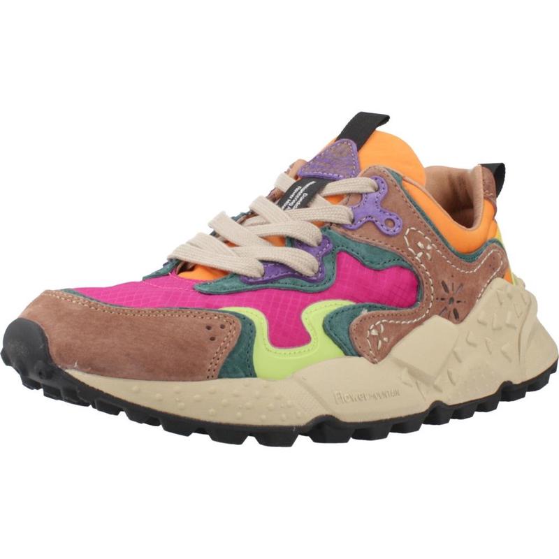 代购Flower Mountain山雾花野女士跑步鞋轻便舒适防滑抓地缓震支