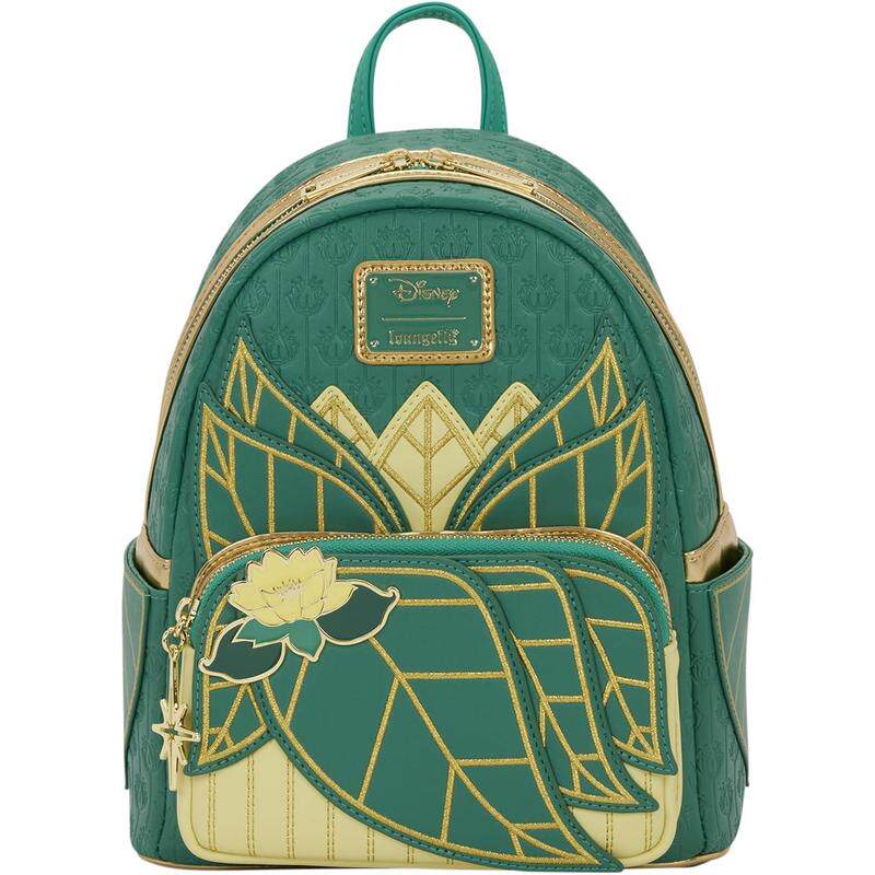 代购Loungefly男女迪士尼公主双肩包轻便携带多口袋设计