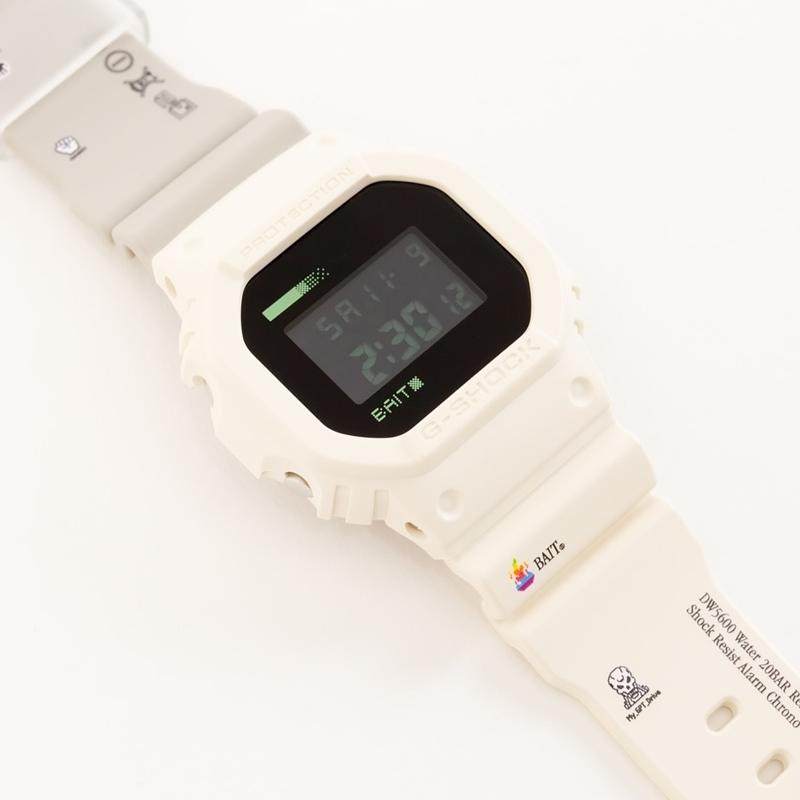 代购卡西欧 BAIT x Casio G-Shock DW5600限量联名款运动男女白