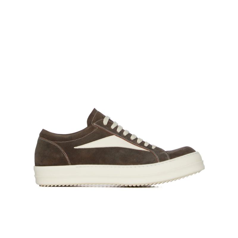 RICKOWENS男跑步鞋低帮休闲鞋绒面板鞋日常通勤户外活动