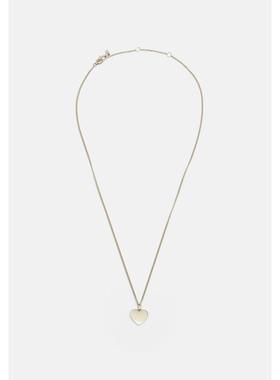 代购Fossil化石女士项链优雅简约百搭精致金色不锈钢抛光表面