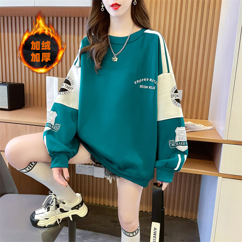 娜瑞斯加绒宽松通勤韩版