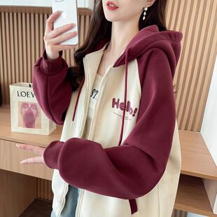 棒球服2025春装新款学生开衫外套女初中高中生大码宽松休闲百搭潮