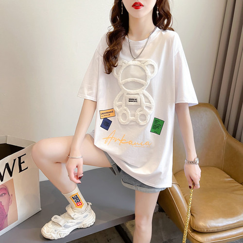 短袖T恤女夏装2024新款