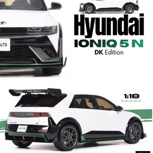 2025款现代IONIQ 5N DK特别版纯电SUV越野OTTO 1:18 仿真汽车模型