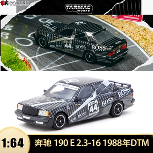 奔驰190E EVO II Johnny Cecotto DTM赛BOSS TW 1:64合金汽车模型