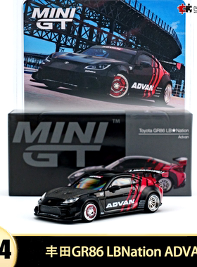 丰田GR86LBNation改装汽车模型