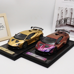 限量兰博基尼Huracan IVY 18小牛赛车仿真汽车模型收藏礼品 STO