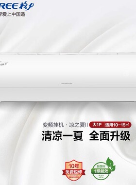 Gree/格力KFR-26GW/(26598)FNhAa-B1大1匹智能一级空调凉之夏II