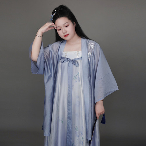 随淇自然原创大码日常改良吊带裙