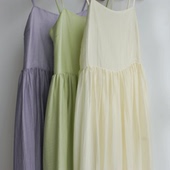 汉服齐胸吊带裙女汉元 大码 素日常百搭连衣裙夏 柠檬糖 随淇自然