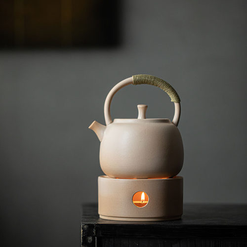 陶瓷提梁壶烧水壶陶壶日式侘寂