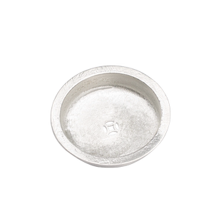 草木祠建水盖子定制配件纯锡盖茶洗茶渣缸盖壶承盖过滤水盂水洗盖