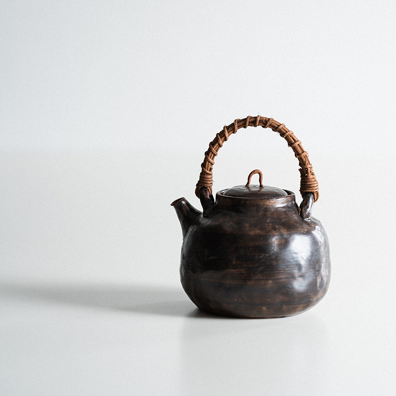 草木祠 手拙耐热烧水壶纯手工岩陶煮茶壶炭炉电陶炉煮茶器泡茶壶,餐饮具,茶壶,淘宝优惠券,粉丝福利购,淘宝优惠卷