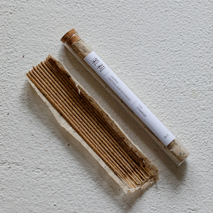 草木祠 中式香插露白茉莉花线香植物檀香家用天然香卧室安神香熏