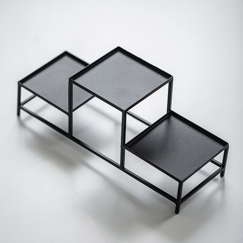 草木祠 铁艺茶具展示架置物架 手工铁茶具收纳架博古架茶杯茶壶架,餐饮具,茶道/零配,淘宝优惠券,粉丝福利购,淘宝优惠卷