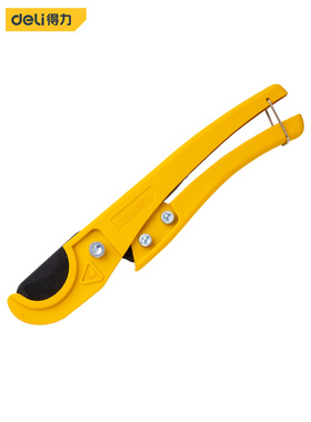 得力工具 PVC/PPR管子割刀专业快剪切割线管水管钳切神器DL350033
