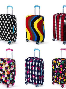 弹力行李箱保护套旅行箱拉杆箱防尘罩20/24/28寸包邮