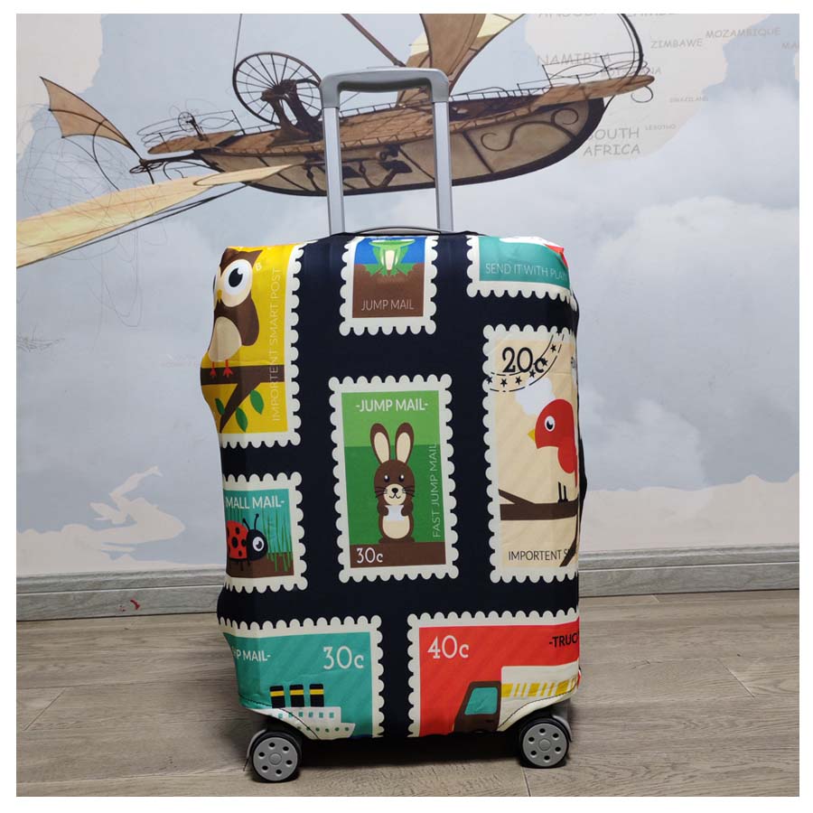 弹力布行李箱保护套拉杆旅行箱套防尘罩袋20寸22寸26寸箱套防尘