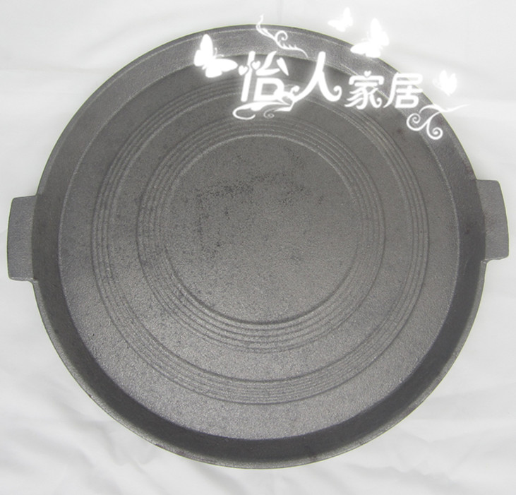 韩式铸铁烧烤盘铁板烧烤肉麦饭石