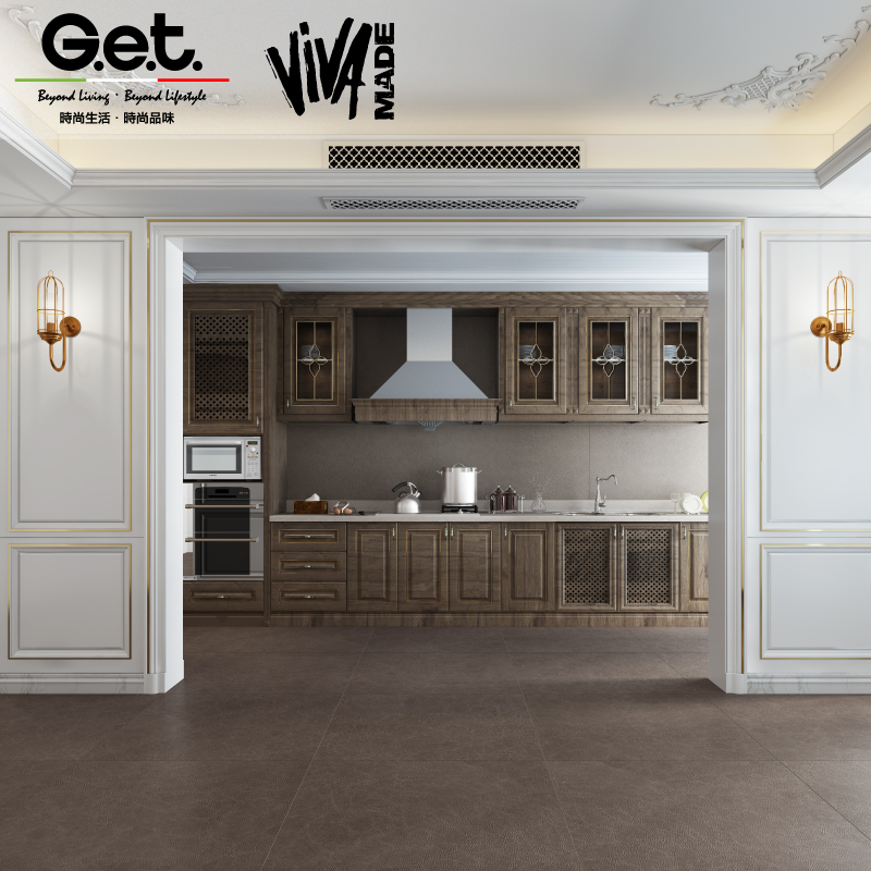 意大利进口客厅灰色墙面砖