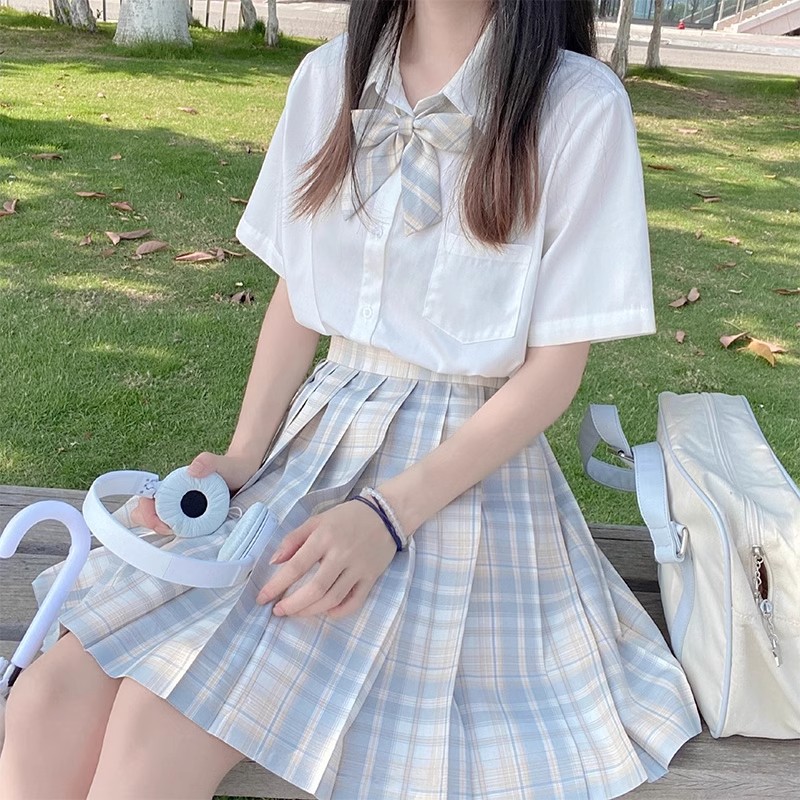 柠檬海盐jk制服套装夏季