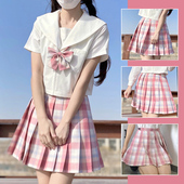 小椿原创正版 女学生全套百褶裙 jk裙子全系列学生福利格裙制服套装