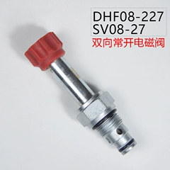 Hộp ren hai chiều van điện từ thường mở DHF08-227 SV08-27 điều khiển van servo thủy lực van điện từ thủy lực