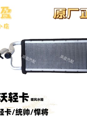 适用豪沃轻卡悍将统帅暖风水箱LG1617842025空调小水箱