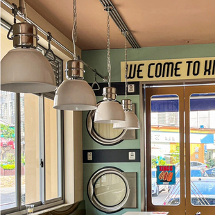 复古工业风餐厅吊灯中古包豪斯面包店奶茶店咖啡店吧台民宿吊灯