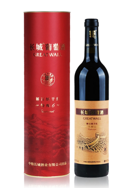 中粮长城特酿6解百纳干红葡萄酒 国货红酒单支750ML