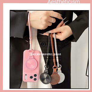 粘贴式支架手腕带二合一手机挂绳黏贴手机壳背面手拎腕带折叠隐形指环扣手绳手提防丢挂链桌面横竖支撑手机架