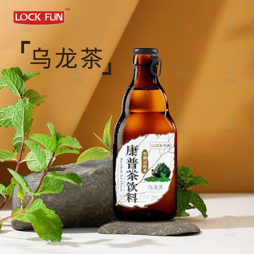 乐可芬乌龙康普茶柚子蜜桃290ml