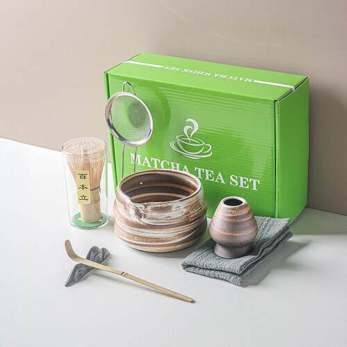 日式百本立抹茶工具礼盒套装