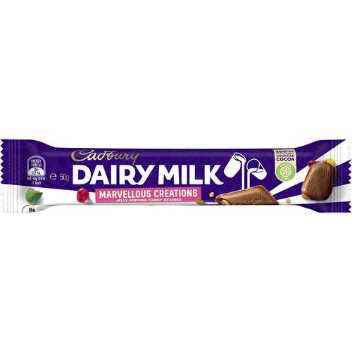 Cadbury果冻爆裂糖果巧克力棒