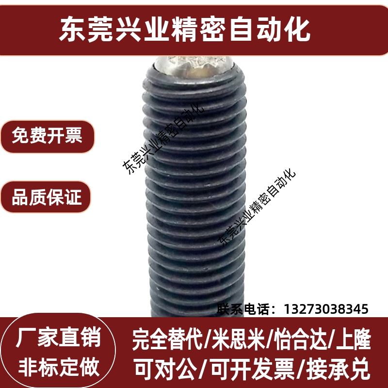 动向钢珠螺杆 齿面型锁紧螺丝 FSMG6-M16 无弹簧滚动波珠 PT16C