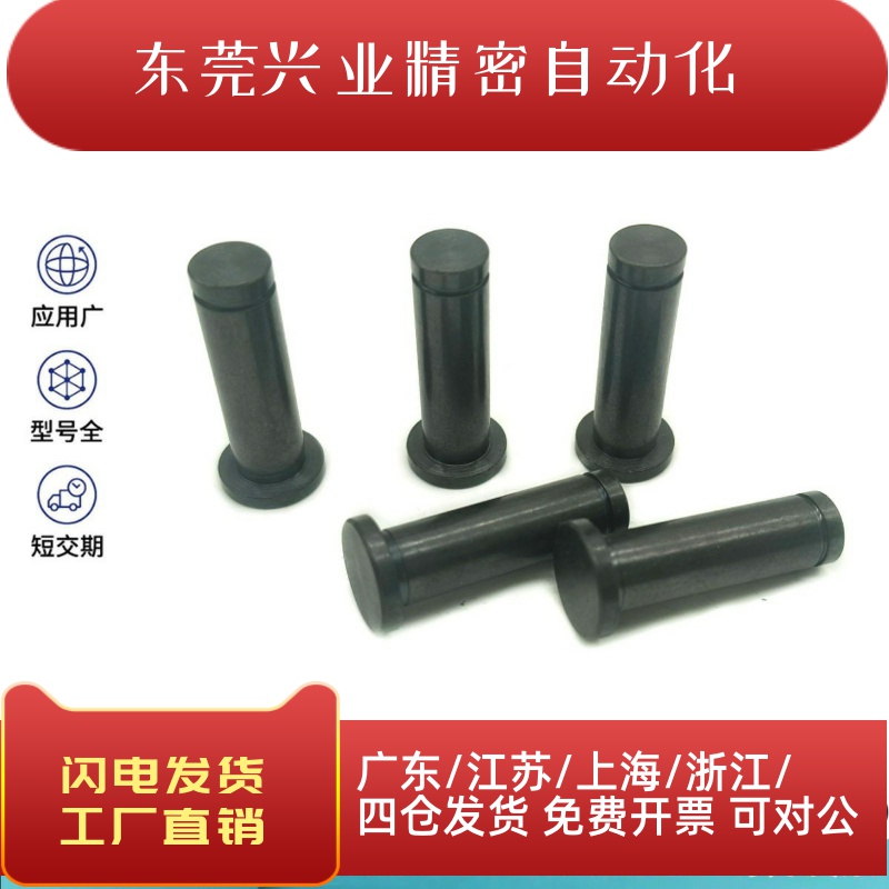 MIC01-D6~D12-L15~L50带肩铰链销 MIC01挡圈槽固定 铰链销