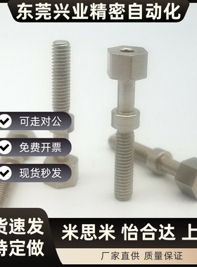 AJSTSR4/5/6/8-10~50 可调螺栓 六角型内六角孔 PAZ06 不锈钢