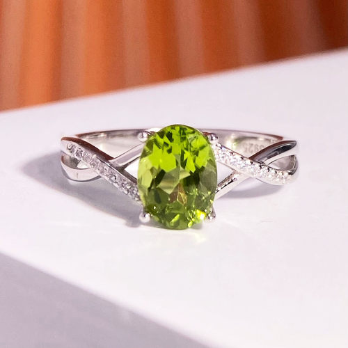 珠宝镶嵌空托戒指宝石底托椭圆