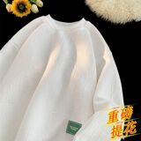 现货2025春装青少年男士大码休闲潮牌提花圆领套头卫衣WY180-P22，男装卫衣，星座1816-1（原1210-1）