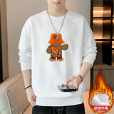 抖音直播2025秋冬新款男士加绒大码休闲套头卫衣JR201-P19，男装卫衣，星座1816-1（原1210-1）