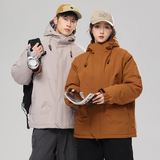2025冬装棉衣男防风防水冲锋衣棉服棉袄情侣加厚外套潮MY890-P65，男装夹克，星座1816-1（原1210-1）