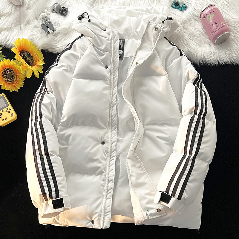 冬季2025新款大码保暖棉服男潮牌加厚棉袄情侣连帽棉衣MY8202-P60,男装棉衣,星座1816-1（原1210-1）
